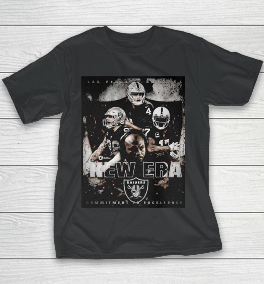 Las Vegas Raiders New Era Commitment To Excellence Youth T-Shirt