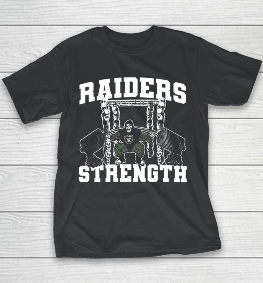 Las Vegas Raiders Strength Youth T-Shirt
