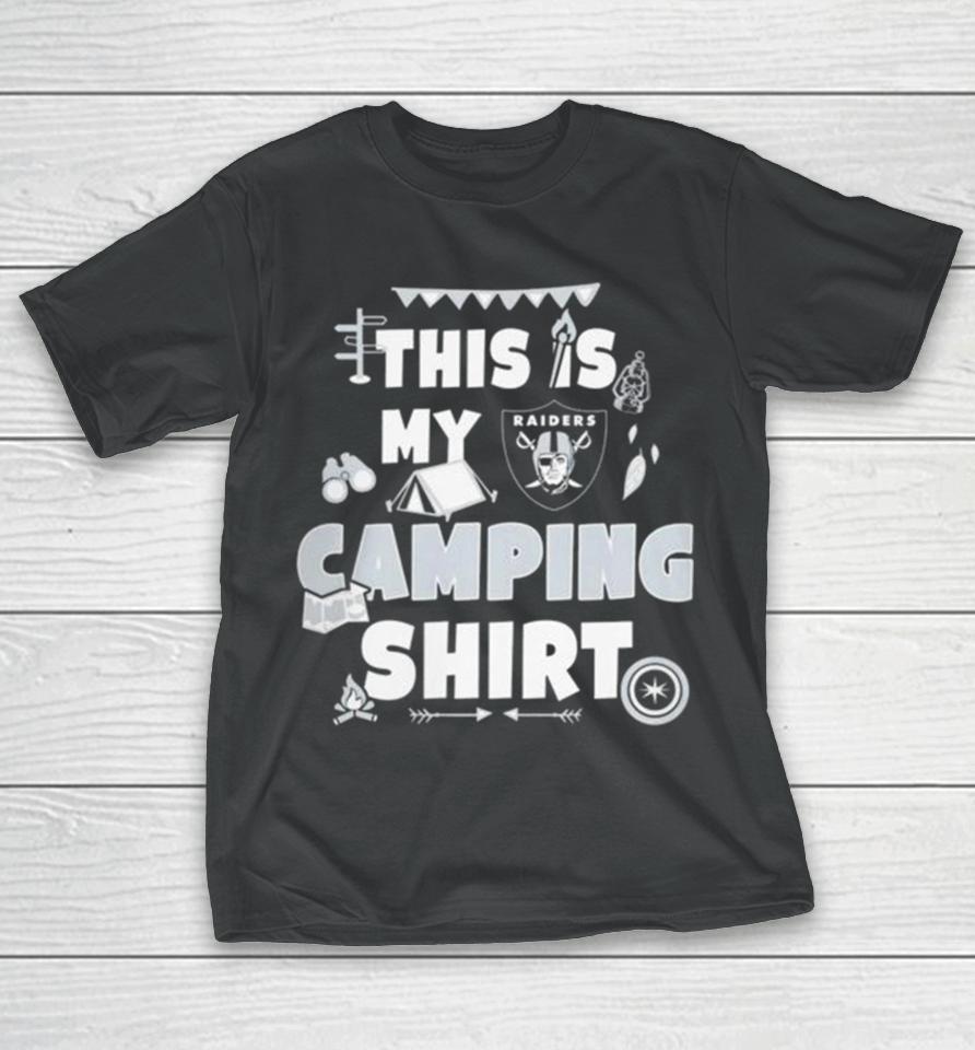 Las Vegas Raiders This Is My Camping T-Shirt