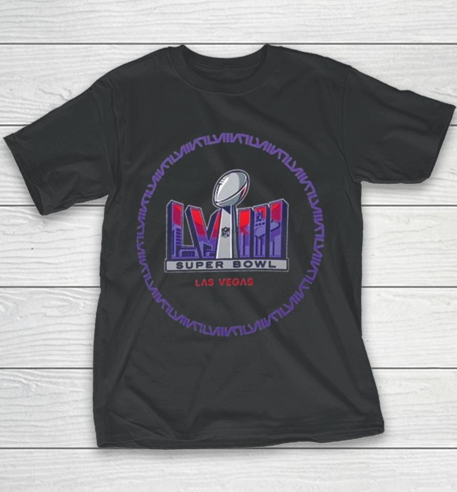 Las Vegas Super Bowl Lviii Wear By Erin Andrews Youth T-Shirt