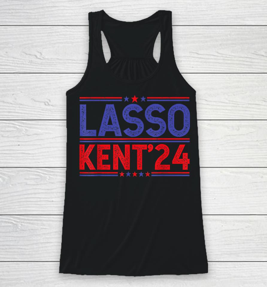 Lasso Kent' 24 Funny Usa Flag Sports 4Th Of July Election Racerback Tank