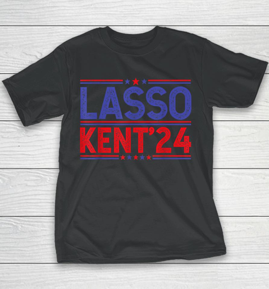 Lasso Kent' 24 Funny Usa Flag Sports 4Th Of July Election Youth T-Shirt