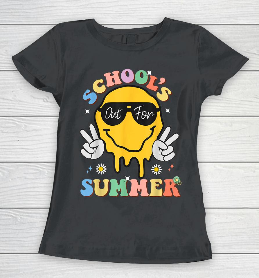 Last Day Of School Schools Out For Summer Teacher Women T-Shirt