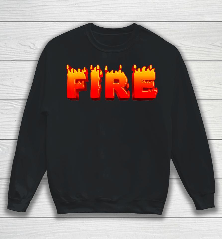 Last Minute Family Couples Halloween Fire And Ice Costumes Sweatshirt