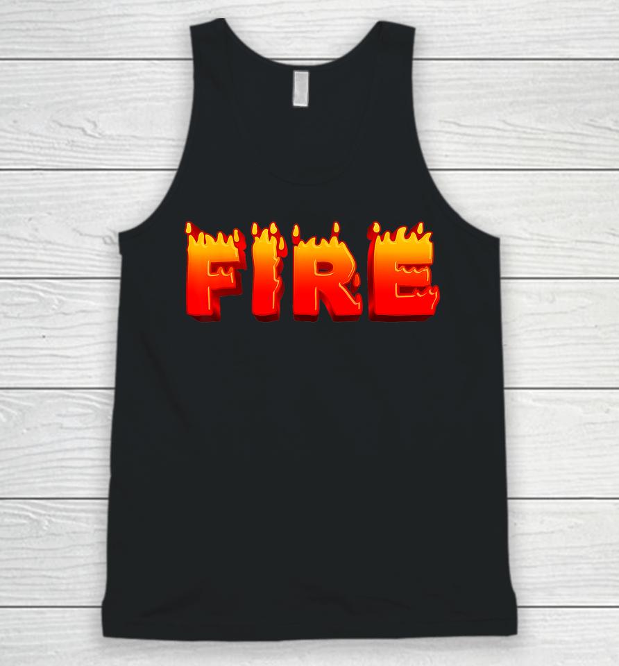 Last Minute Family Couples Halloween Fire And Ice Costumes Unisex Tank Top