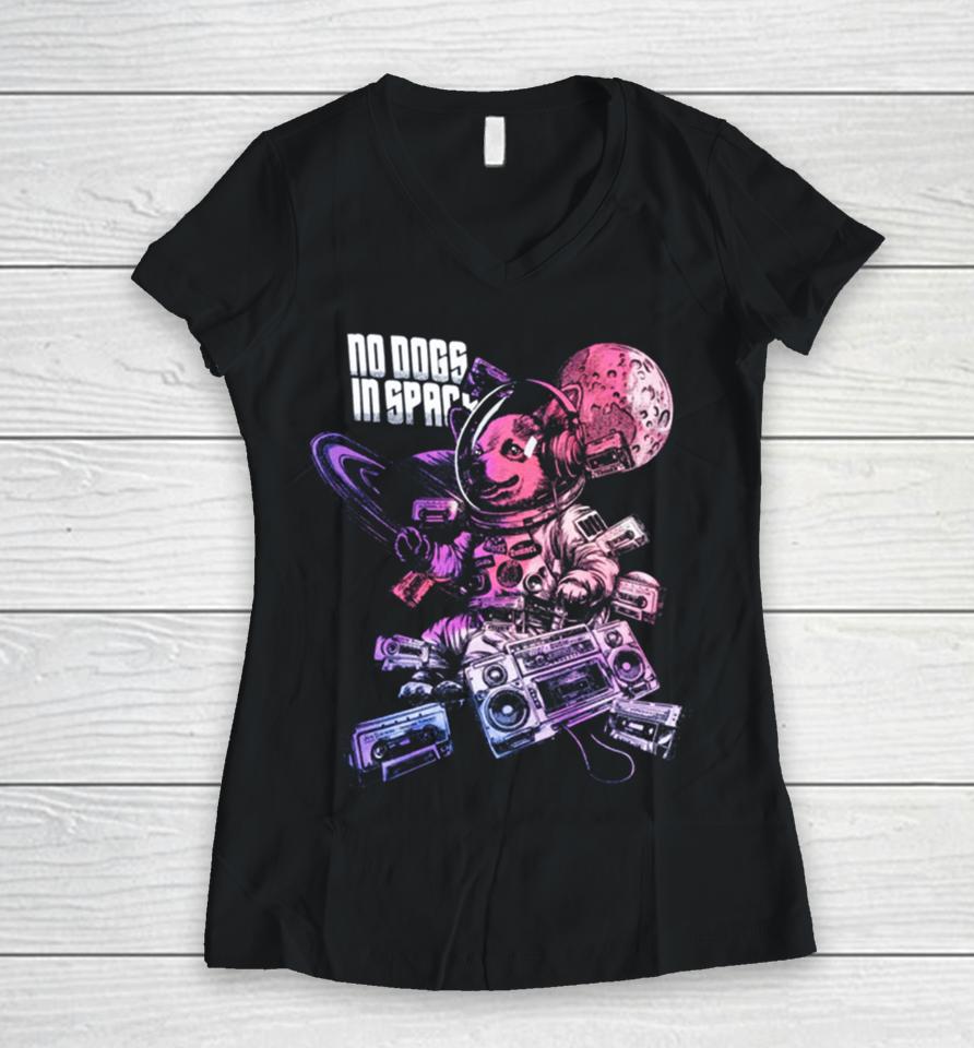 Last Podcast Merch Store Galactic Pup Sshirts Women V-Neck T-Shirt