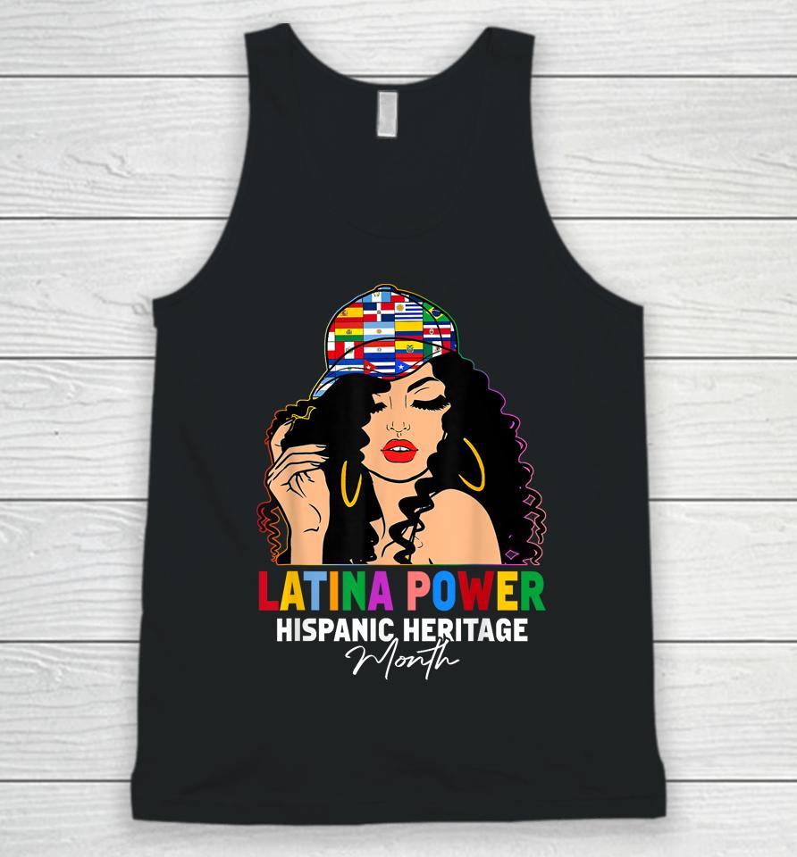 Latina Power Hispanic Heritage Month Unisex Tank Top