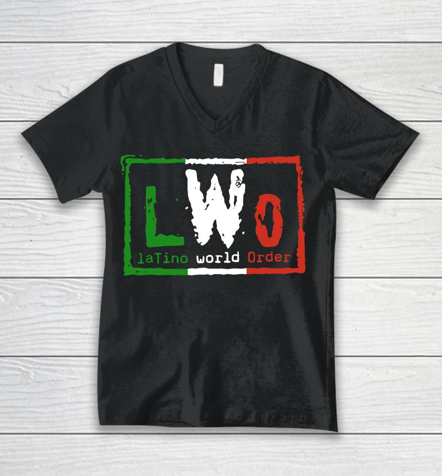 Latino World Order Unisex V-Neck T-Shirt