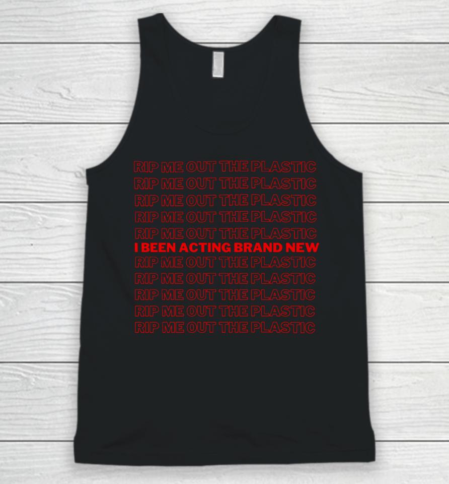Latto Rip Me Out The Plastic I Been Acting Brand Unisex Tank Top