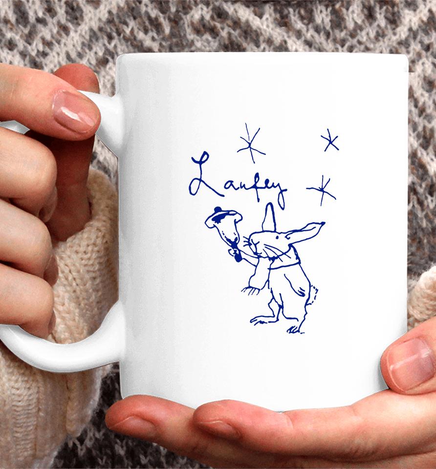 Laufey Merch Jingle Bunny Coffee Mug