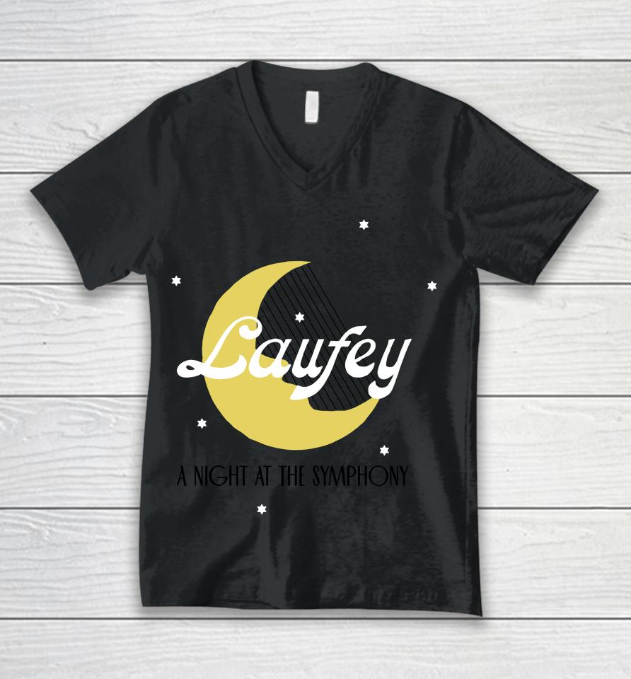 Laufey Merch Laufey A Night At The Symphony Unisex V-Neck T-Shirt