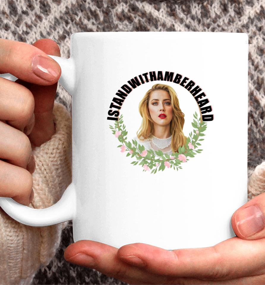 Lauraslayed Cannes I Stand With Amber Heard Coffee Mug
