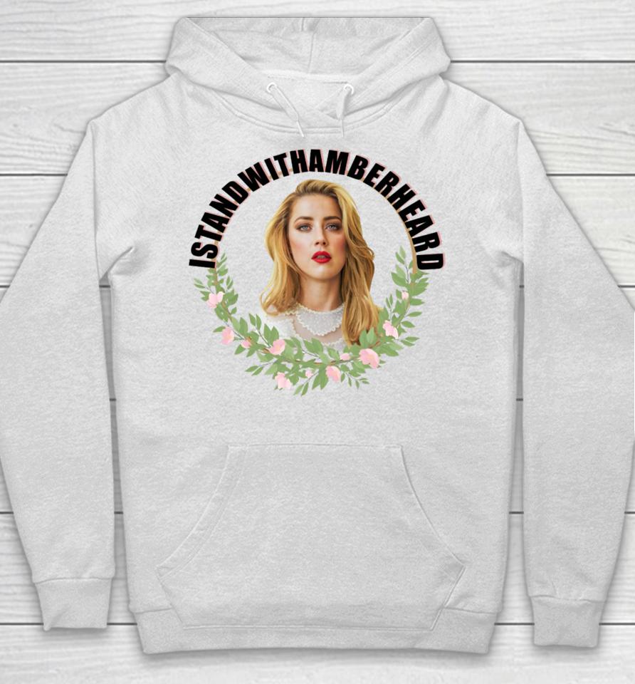 Lauraslayed Cannes I Stand With Amber Heard Hoodie