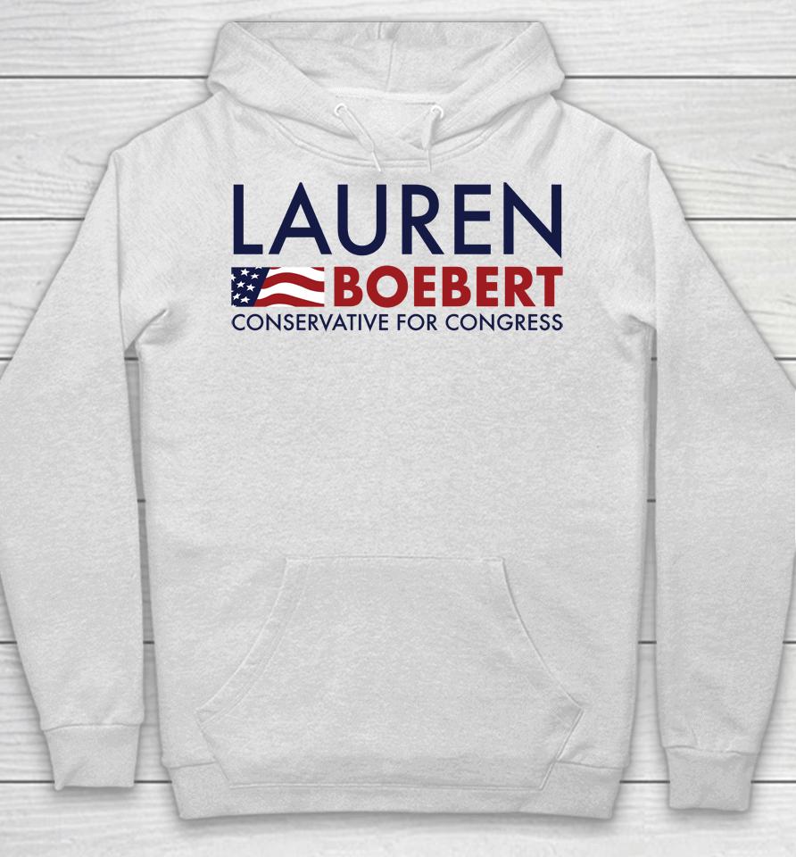 Lauren Boebert Conservative For Congress Hoodie