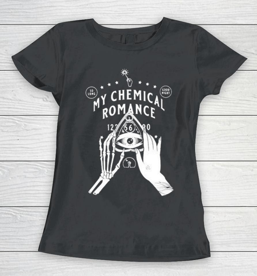 Lauzi O.o Spirit Board My Chemical Romance Women T-Shirt