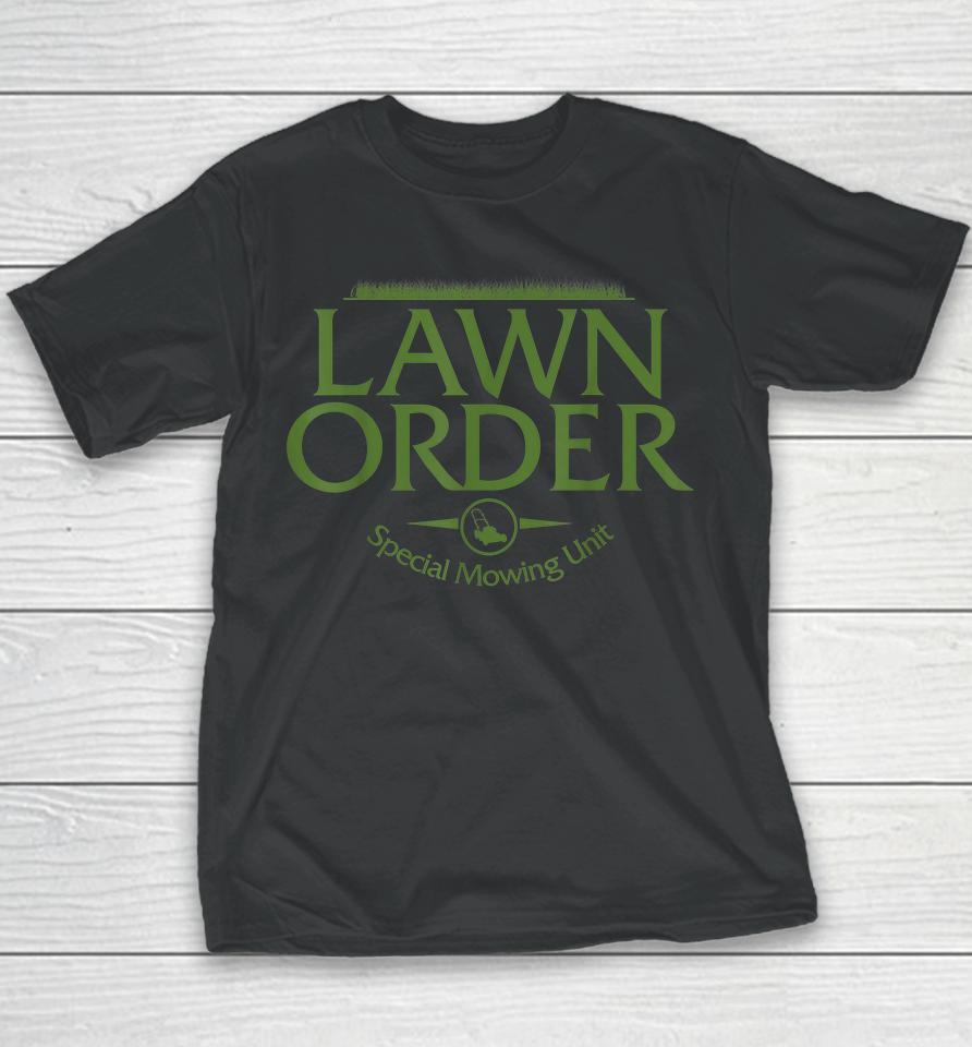 Lawn Order Special Mowing Unit Youth T-Shirt