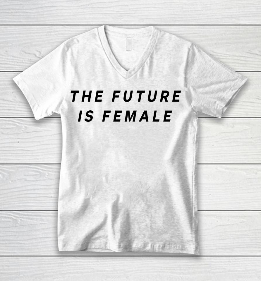 Layah Heilpern The Future Is Female Unisex V-Neck T-Shirt