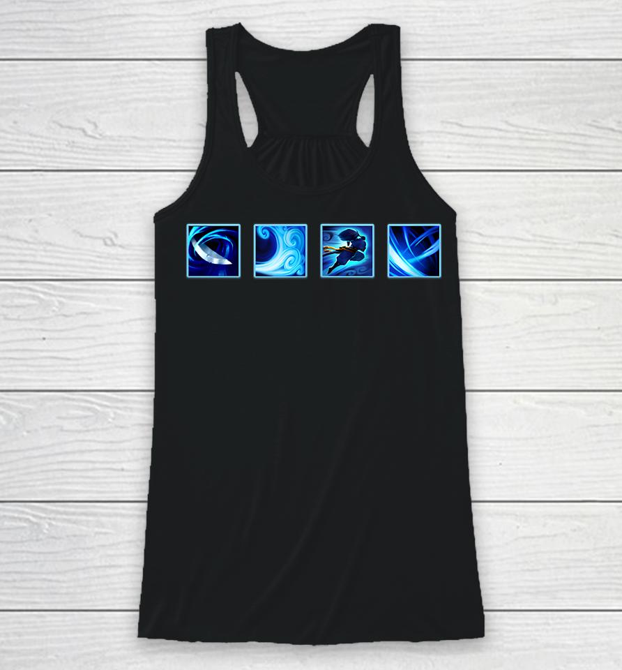 League Ability Of Favorite Legends Champion Yas Gag Gift Racerback Tank