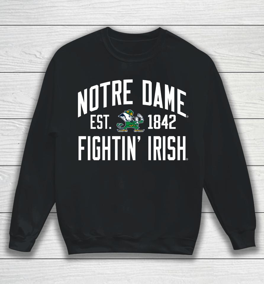 League Collegiate 1274 Victory Falls Ncaa Notre Dame Fighting Irish Sweatshirt
