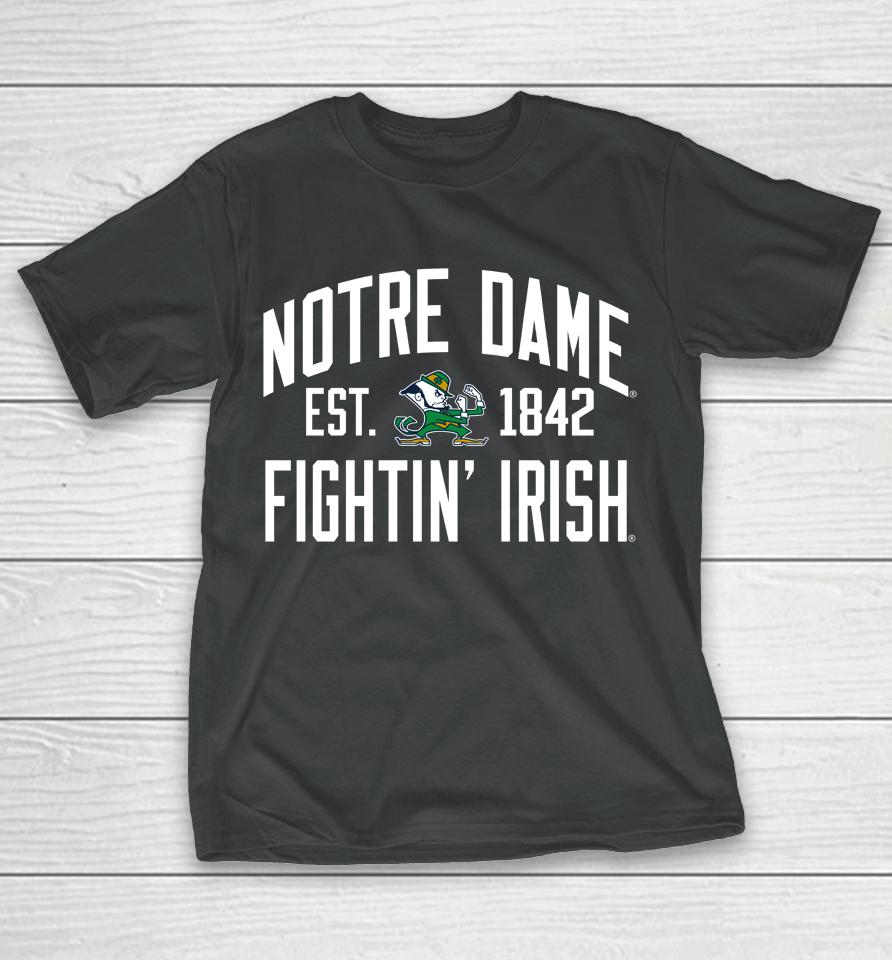 League Collegiate 1274 Victory Falls Ncaa Notre Dame Fighting Irish T-Shirt