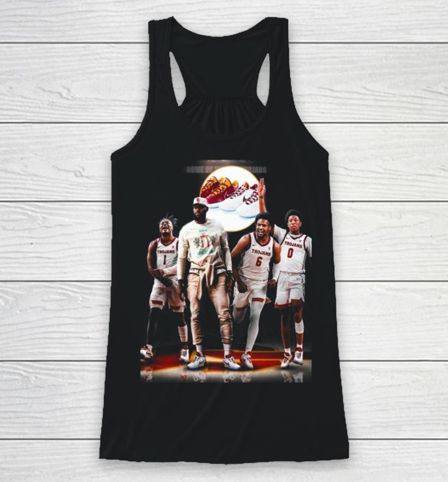 Lebron James Gifted The Whole Usc Trojan Basketball Team Their Own Exclusive Lebron 21S Racerback Tank