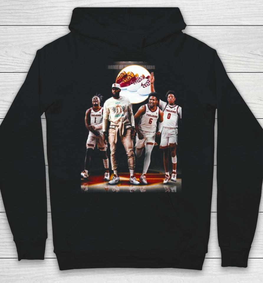 Lebron James Gifted The Whole Usc Trojan Basketball Team Their Own Exclusive Lebron 21S Hoodie
