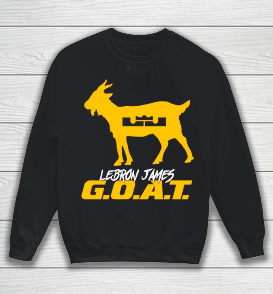 Lebron James Goat Los Angeles Lakers Basketball Sweatshirt