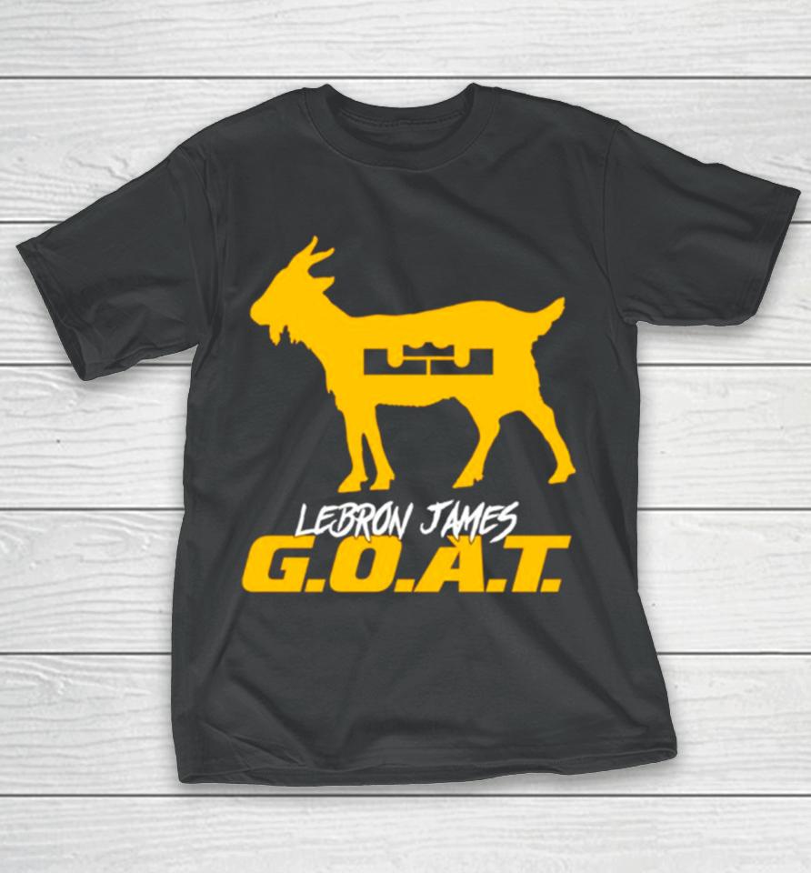 Lebron James Goat Los Angeles Lakers Basketball T-Shirt