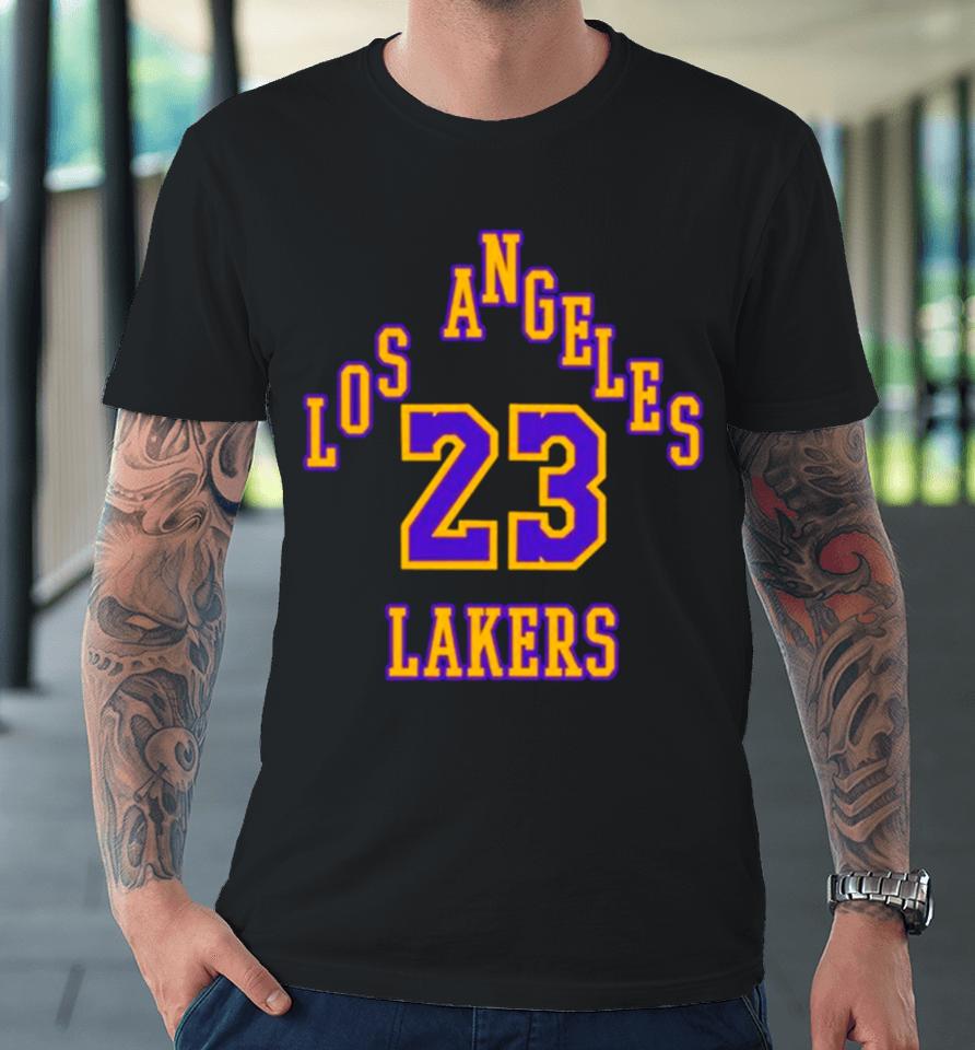 Lebron James Lakers 23 Player Basketball Classic Premium T-Shirt