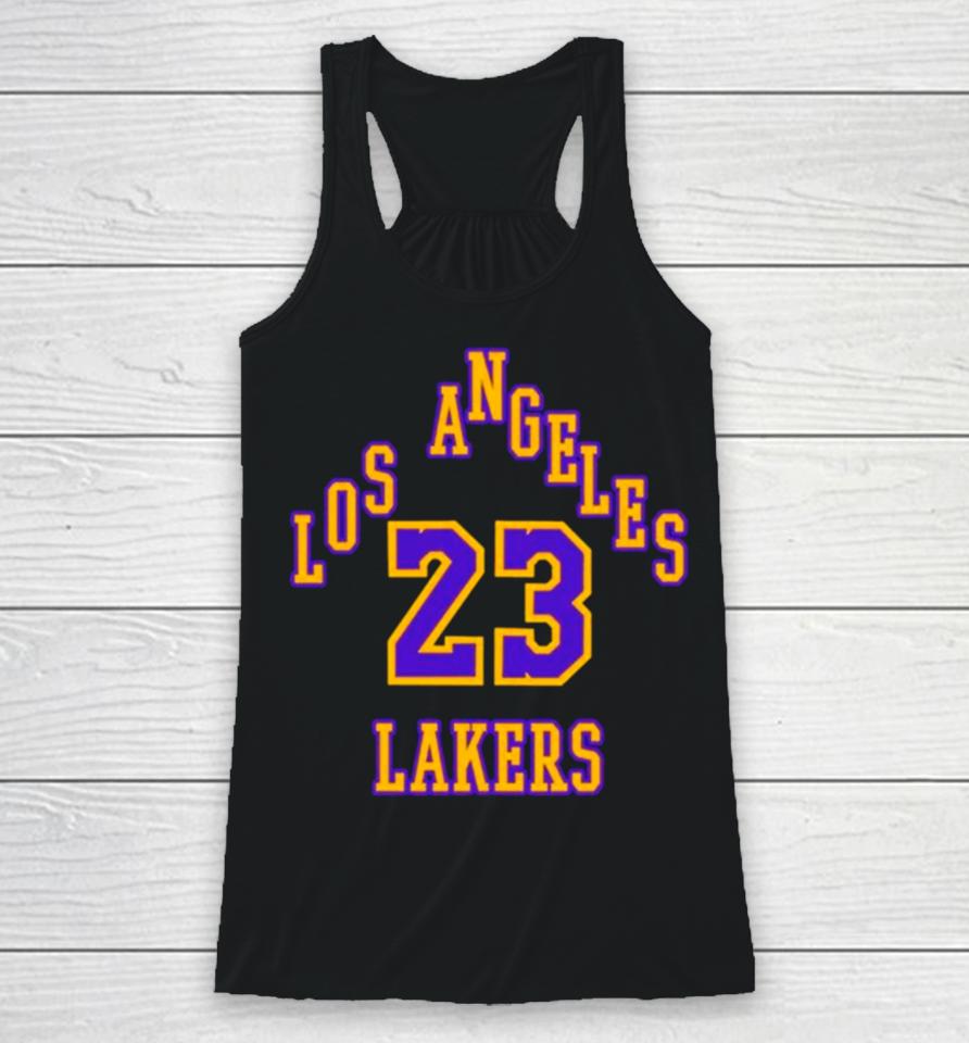 Lebron James Lakers 23 Player Basketball Classic Racerback Tank
