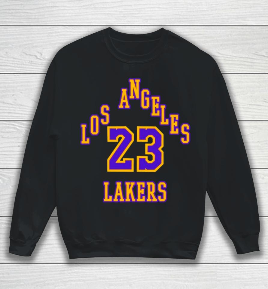 Lebron James Lakers 23 Player Basketball Classic Sweatshirt
