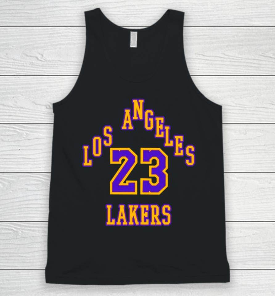 Lebron James Lakers 23 Player Basketball Classic Unisex Tank Top