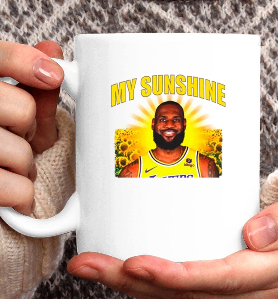 Lebron James Los Angeles Lakers My Sunshine Coffee Mug
