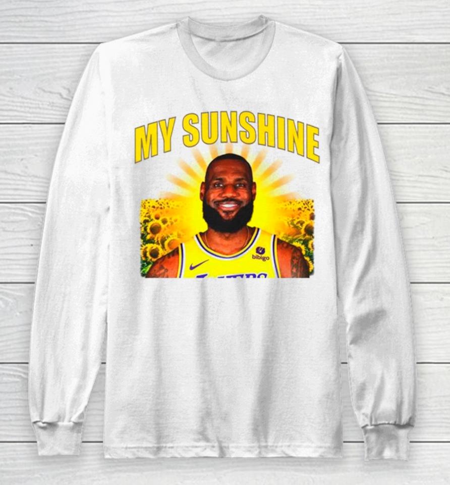 Lebron James Los Angeles Lakers My Sunshine Long Sleeve T-Shirt