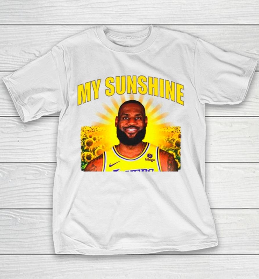 Lebron James Los Angeles Lakers My Sunshine Youth T-Shirt