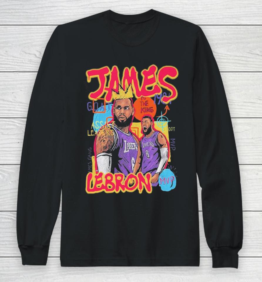 Lebron James Mvp To The King Vintage Long Sleeve T-Shirt