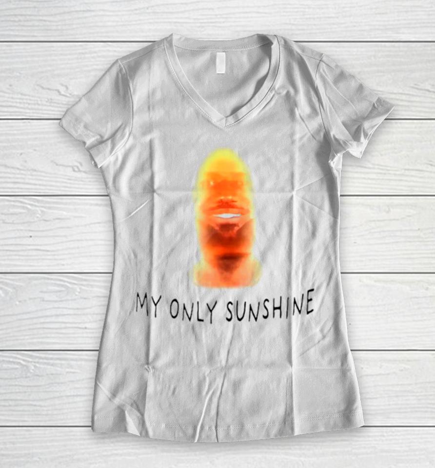 Lebron James My Only Sunshine Women V-Neck T-Shirt