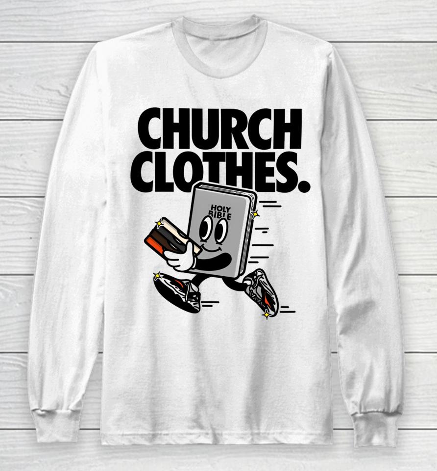 Lecrae Store Signed Church Clothes Bible Long Sleeve T-Shirt