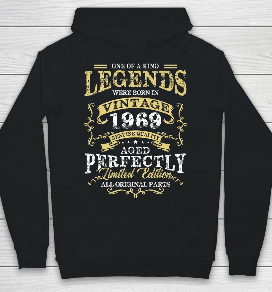 Legend Born In 1969 54Th Birthday Tee For 54 Years Old Hoodie