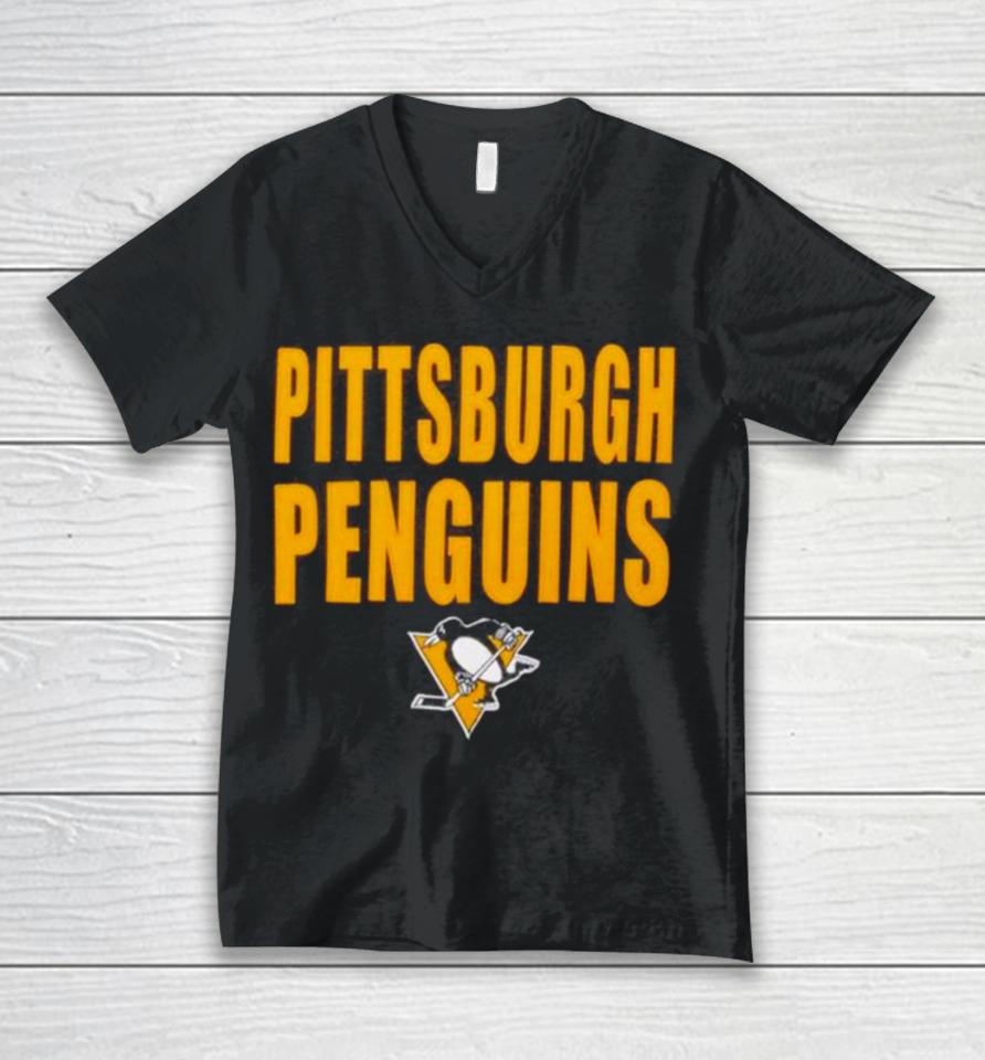 Legendary Slub S S Pittsburgh Penguins 2023 Unisex V-Neck T-Shirt