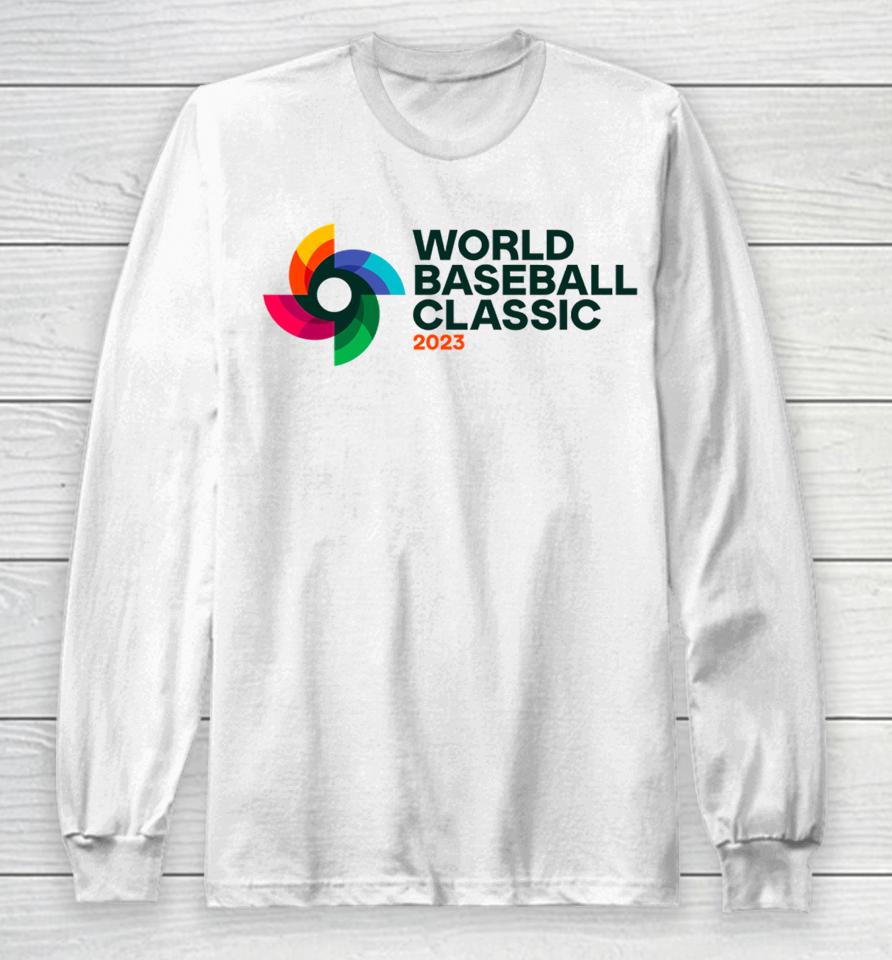 Legends 2023 World Baseball Classic Logo Long Sleeve T-Shirt