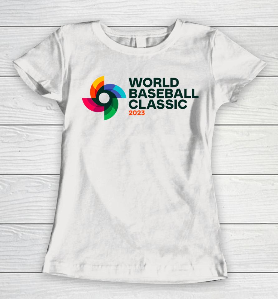 Legends 2023 World Baseball Classic Logo Women T-Shirt