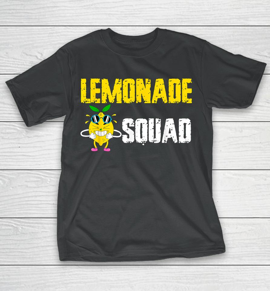 Lemonade Squad Funny For Stand Boss Lemon Juice Summer T-Shirt