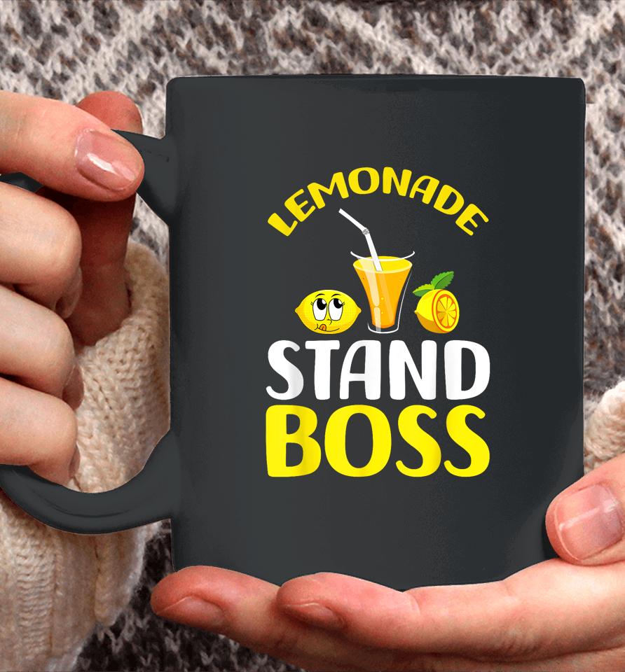 Lemonade Stand Boss Funny Lemonade Summer Coffee Mug