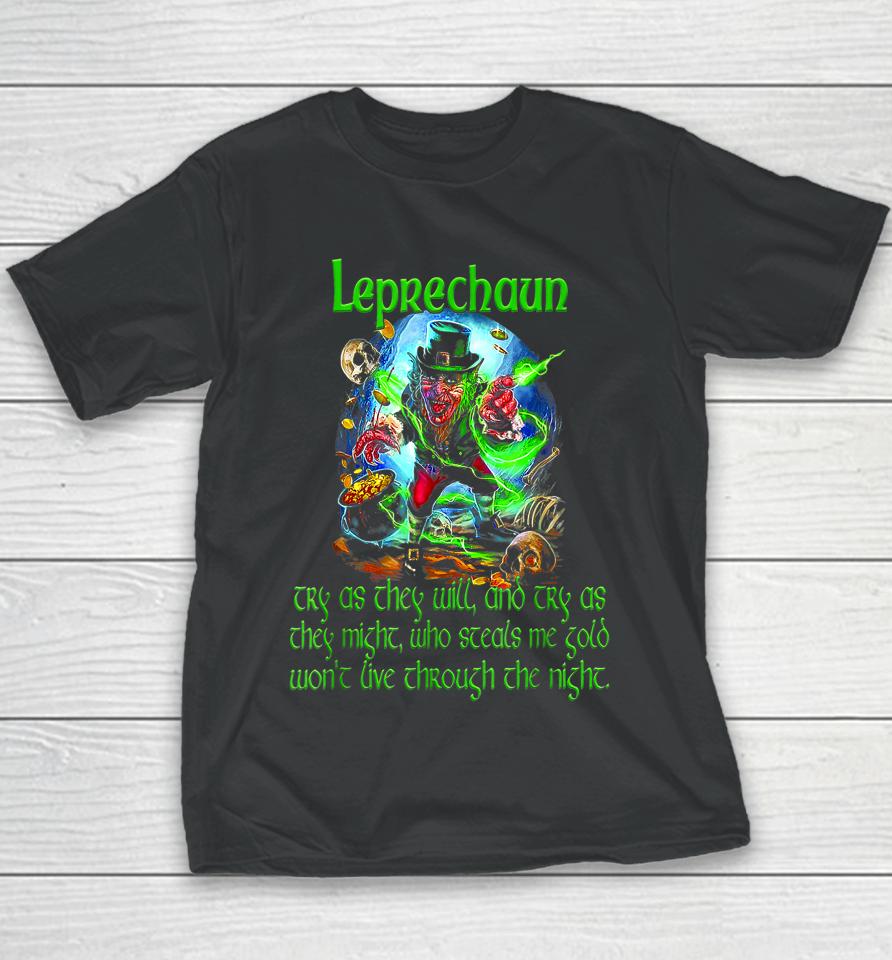 Leprechaun Horror Movie St Patrick's Day Youth T-Shirt