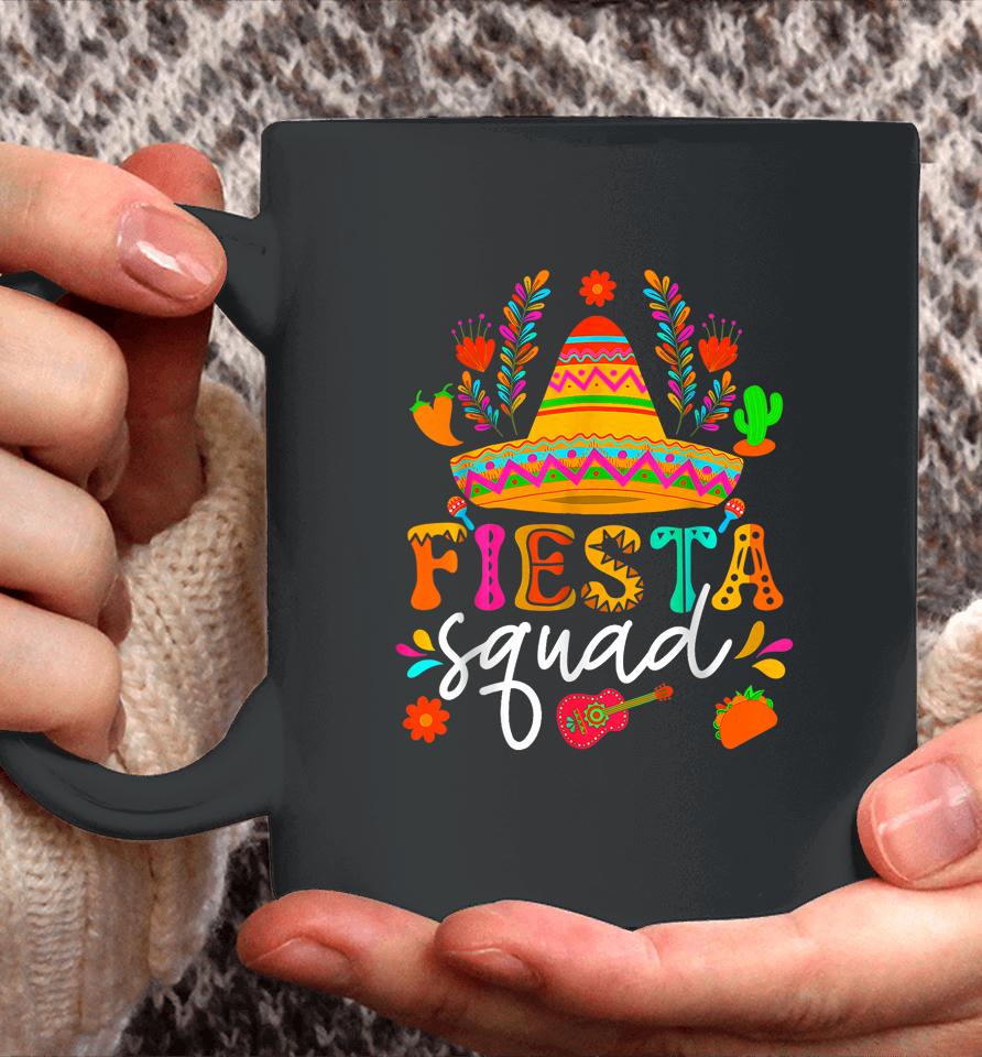 Let's Fiesta Cinco De Mayo Sombrero Squad 5 De Mayo Mexican Coffee Mug