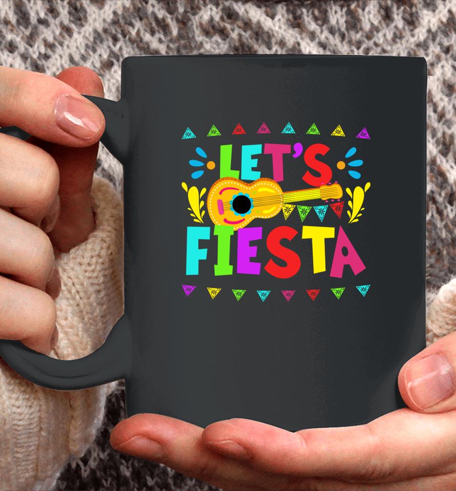 Let's Fiesta Mexican Cinco De Mayo Party Coffee Mug