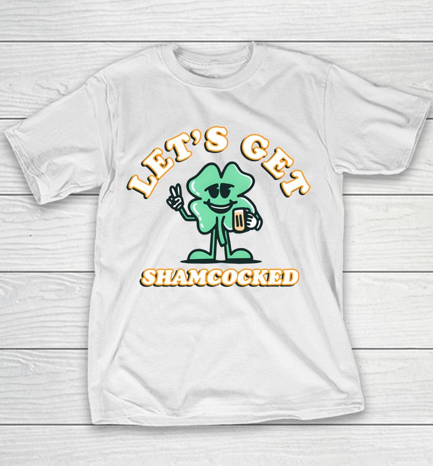 Let's Get Shamrocked St Patrick's Day Youth T-Shirt