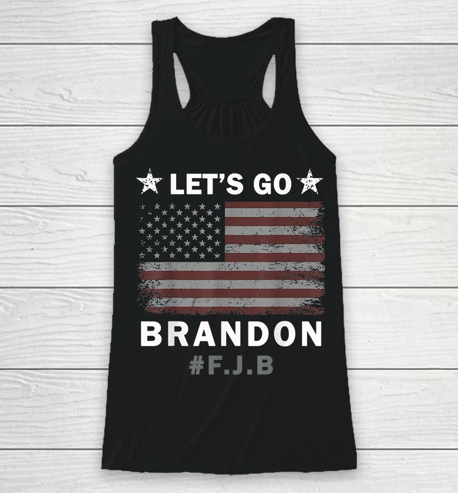 Let's Go Brandon #Fjb Racerback Tank