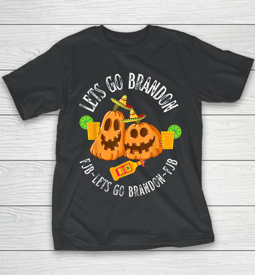Let's Go Brandon Halloween Thanksgiving Youth T-Shirt